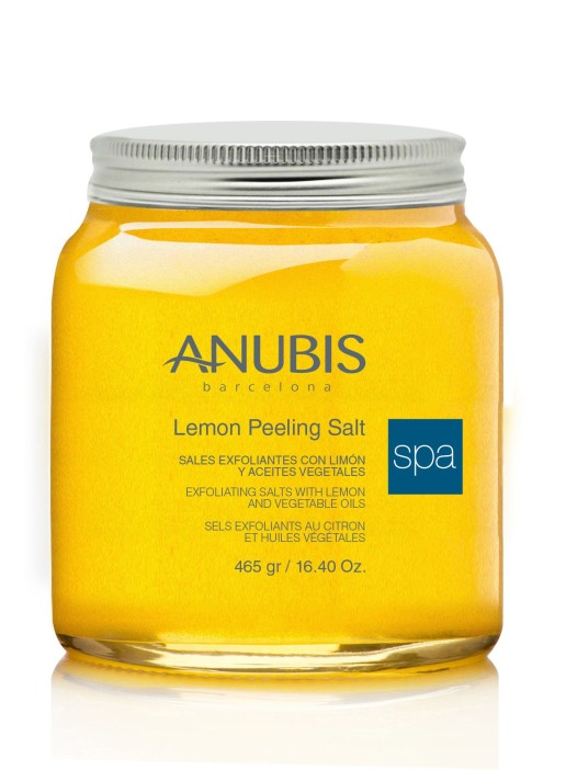 Lemon Peeling Salt 465gr. Spa Anubis